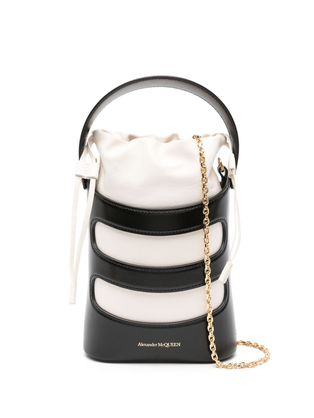 Alexander McQueen The Rise 水桶包 - 黑色