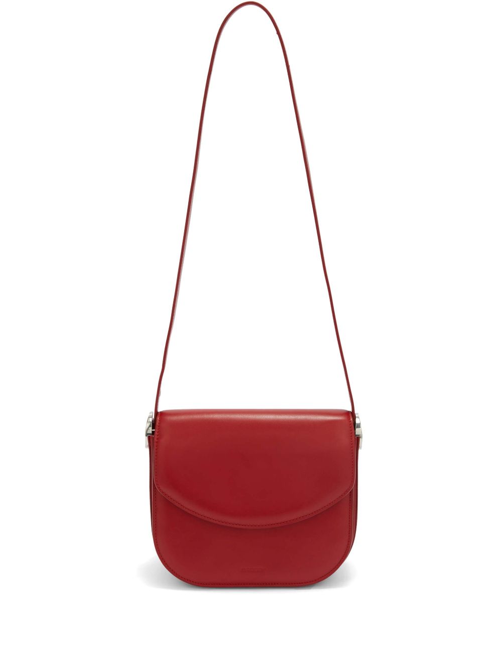 Jil Sander Coin 中号斜挎包 - 红色