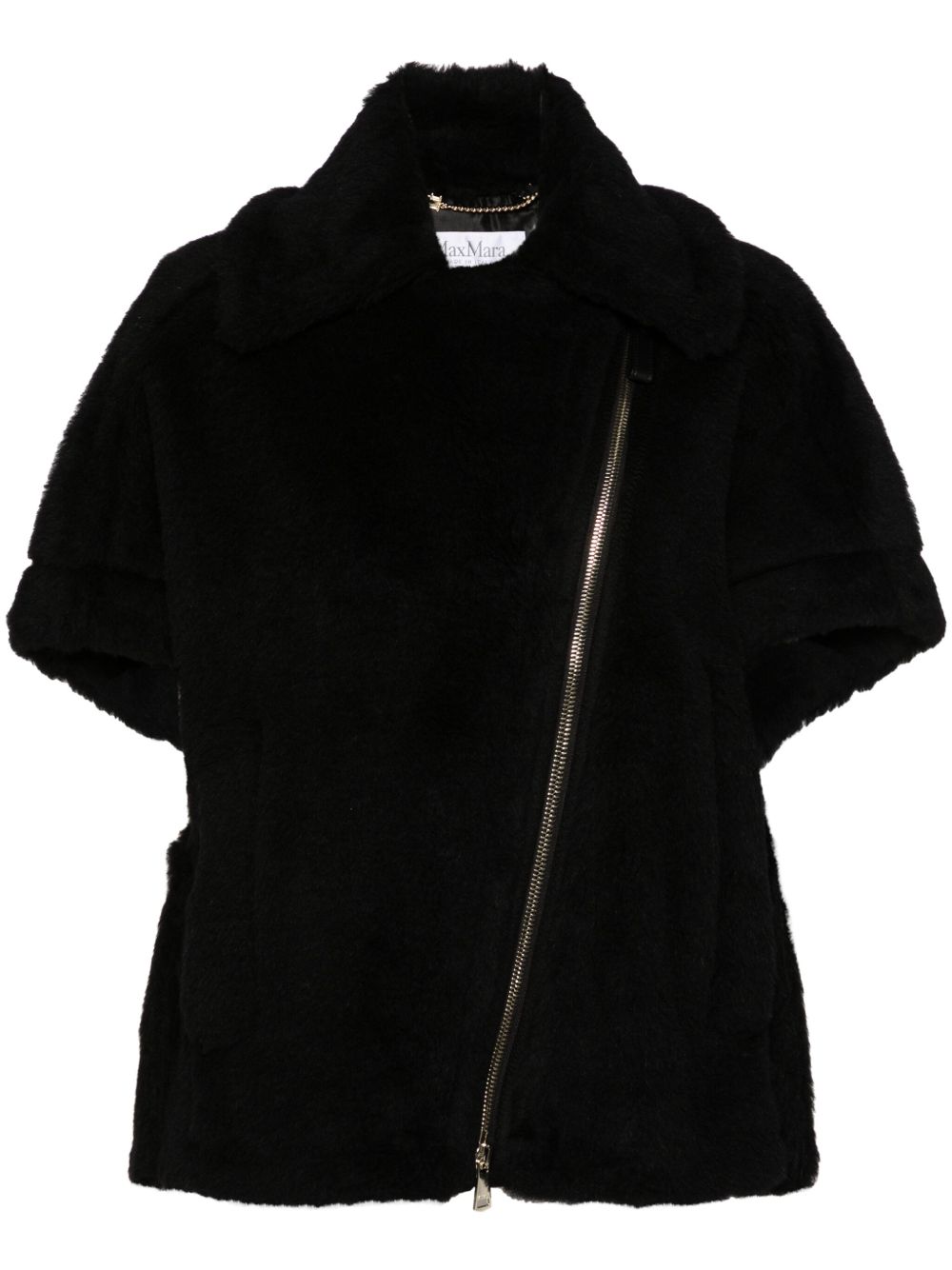 Max Mara Newmanto 斗篷 - 黑色