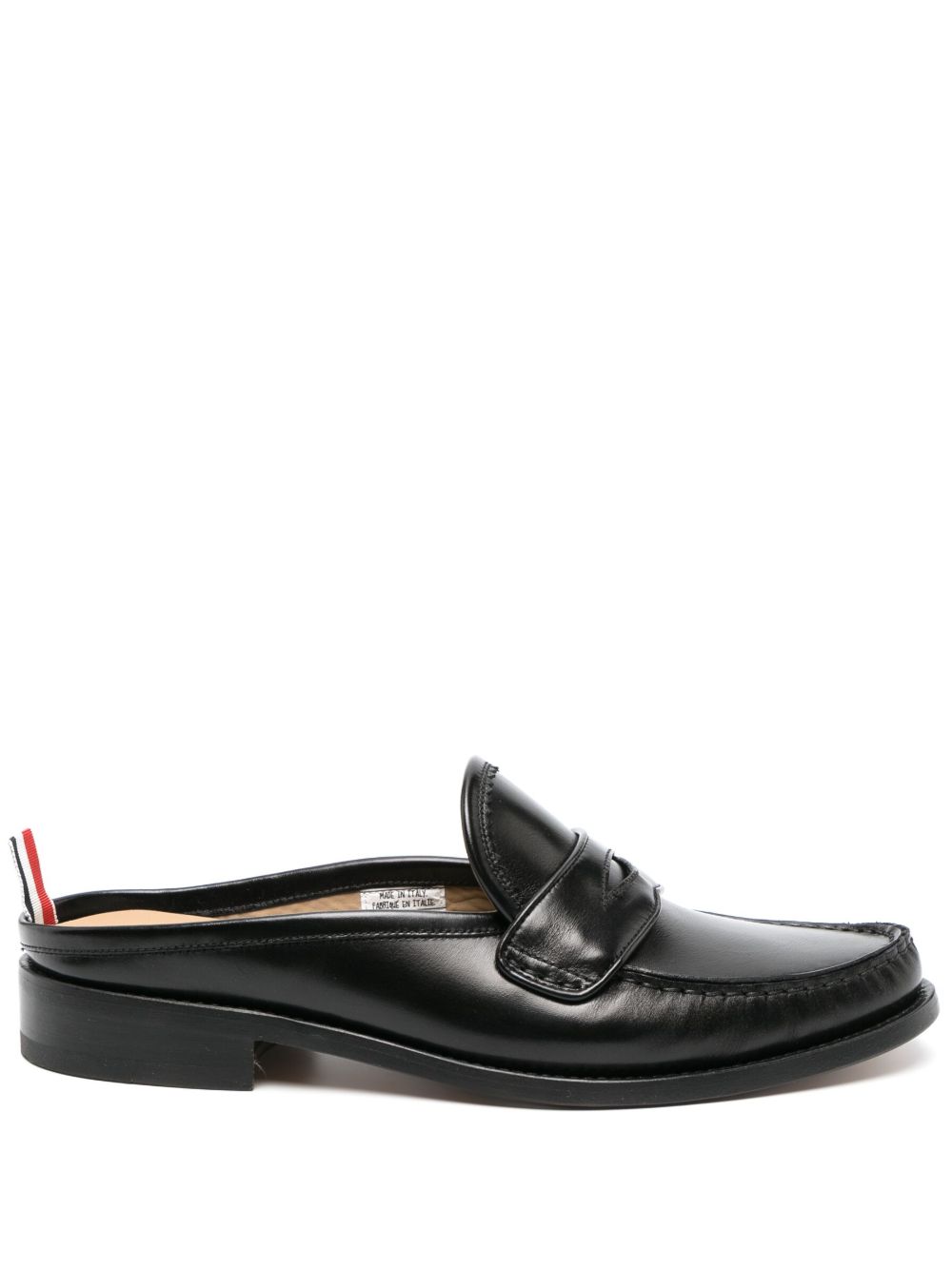 Thom Browne 经典乐福穆勒鞋 - 黑色
