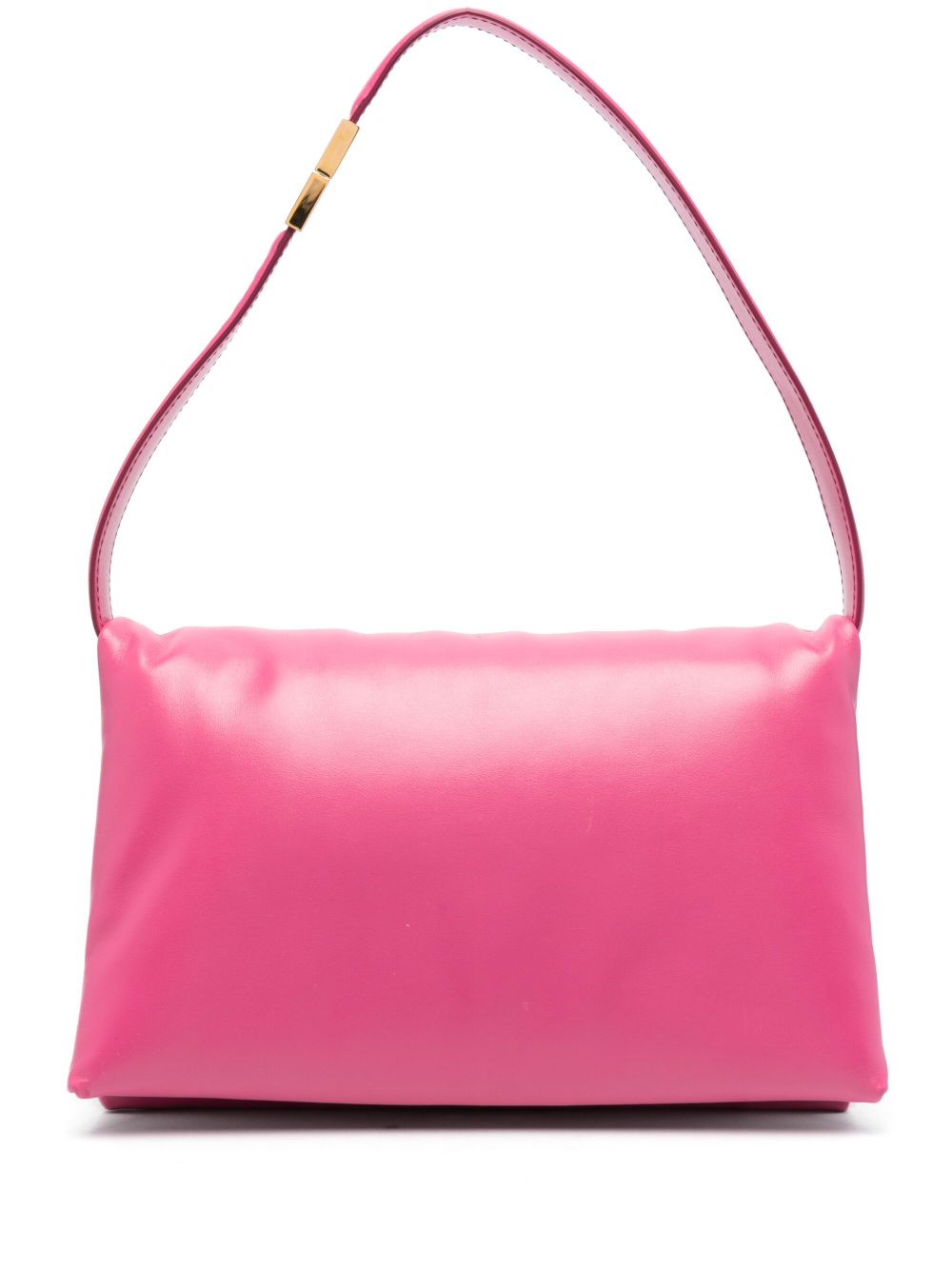 Marni Prisma 皮质中号斜挎包 - 粉色