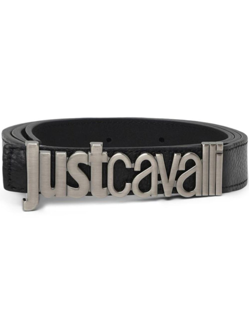 Just Cavalli logo腰带 - 黑色