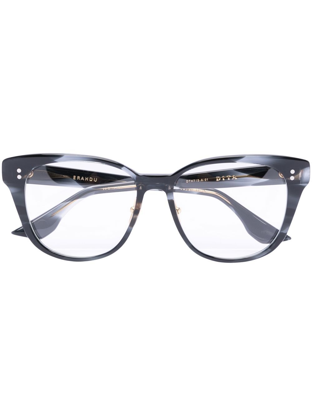 Dita Eyewear 猫眼框眼镜 - 黑色