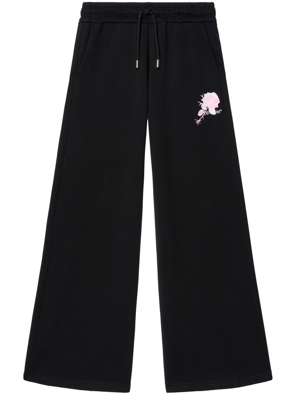 Off-White Roses Arrows 运动裤 - 黑色