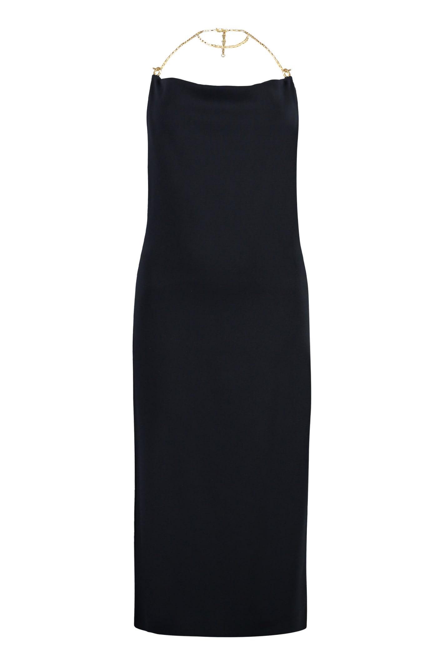 Bottega Veneta Black Viscose Blend Dress