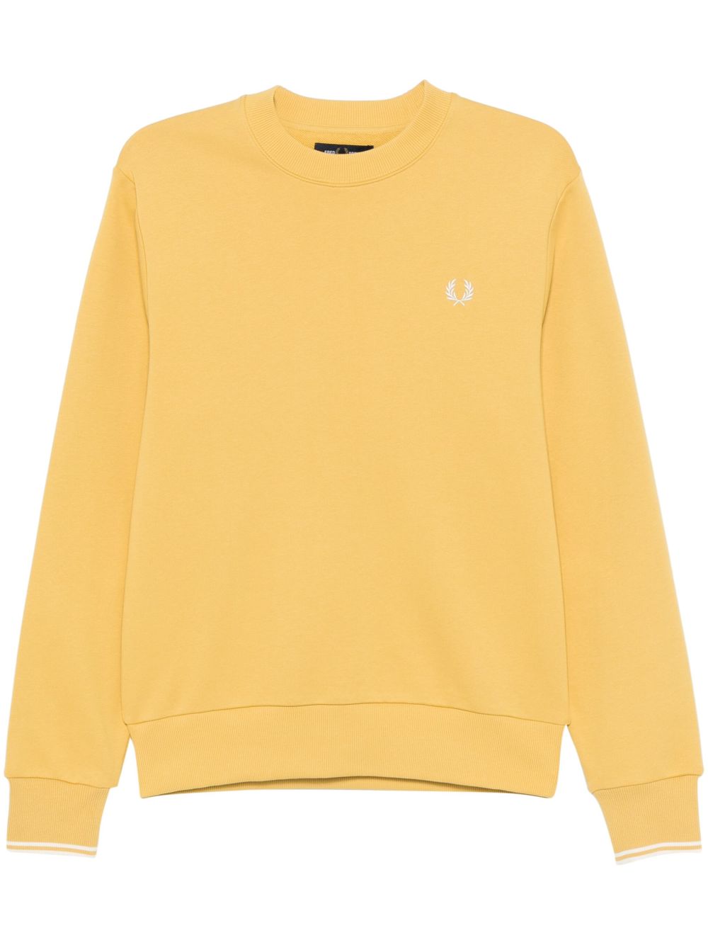 Fred Perry 圆领卫衣 - 黄色