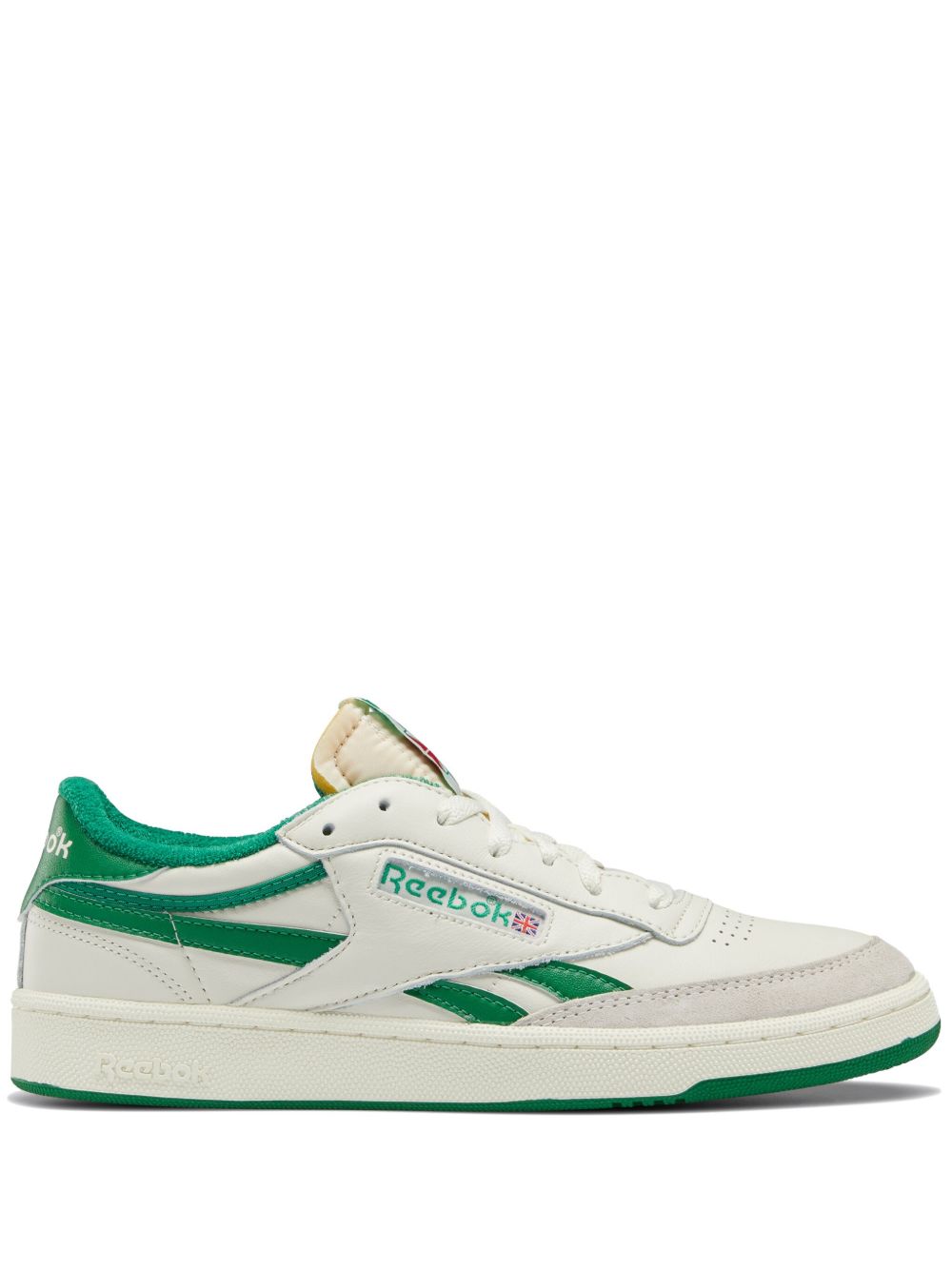 Reebok Club C Revenge Vintage 皮质运动鞋 - 白色
