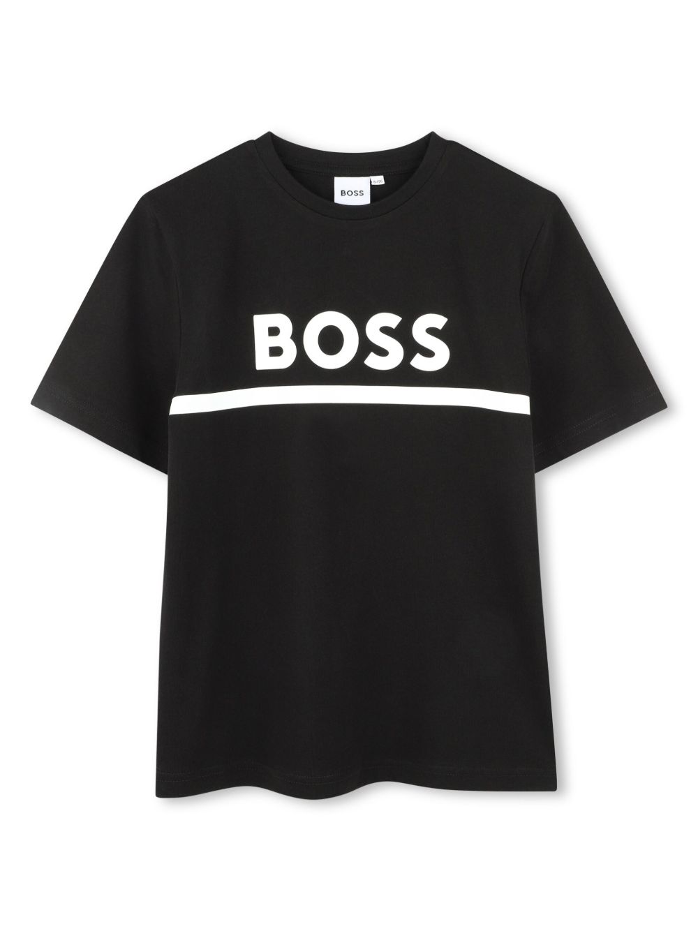 BOSS Kidswear logo T恤 - 黑色