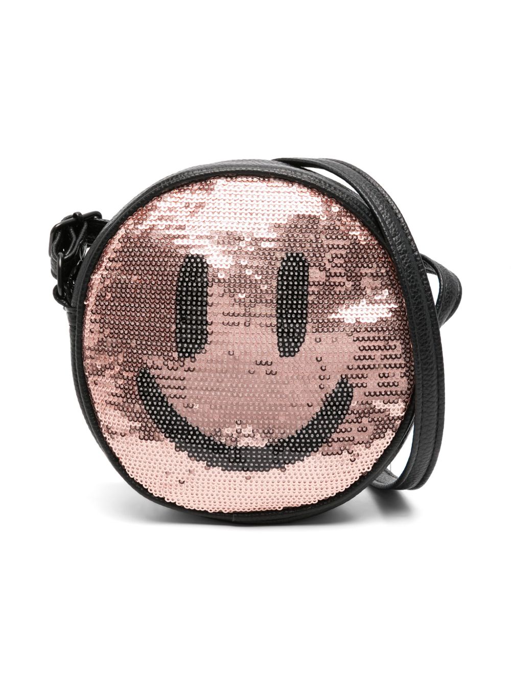 Molo Glitter Smile 单肩包 - 黑色