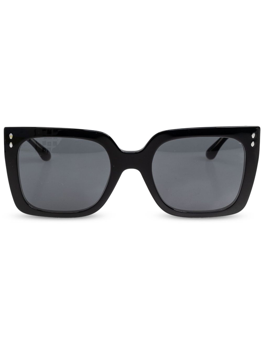 Isabel Marant Eyewear 方框太阳眼镜 - 黑色