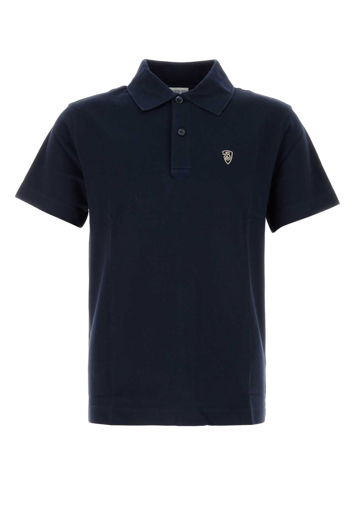 Burberry 午夜蓝珠地Polo衫
