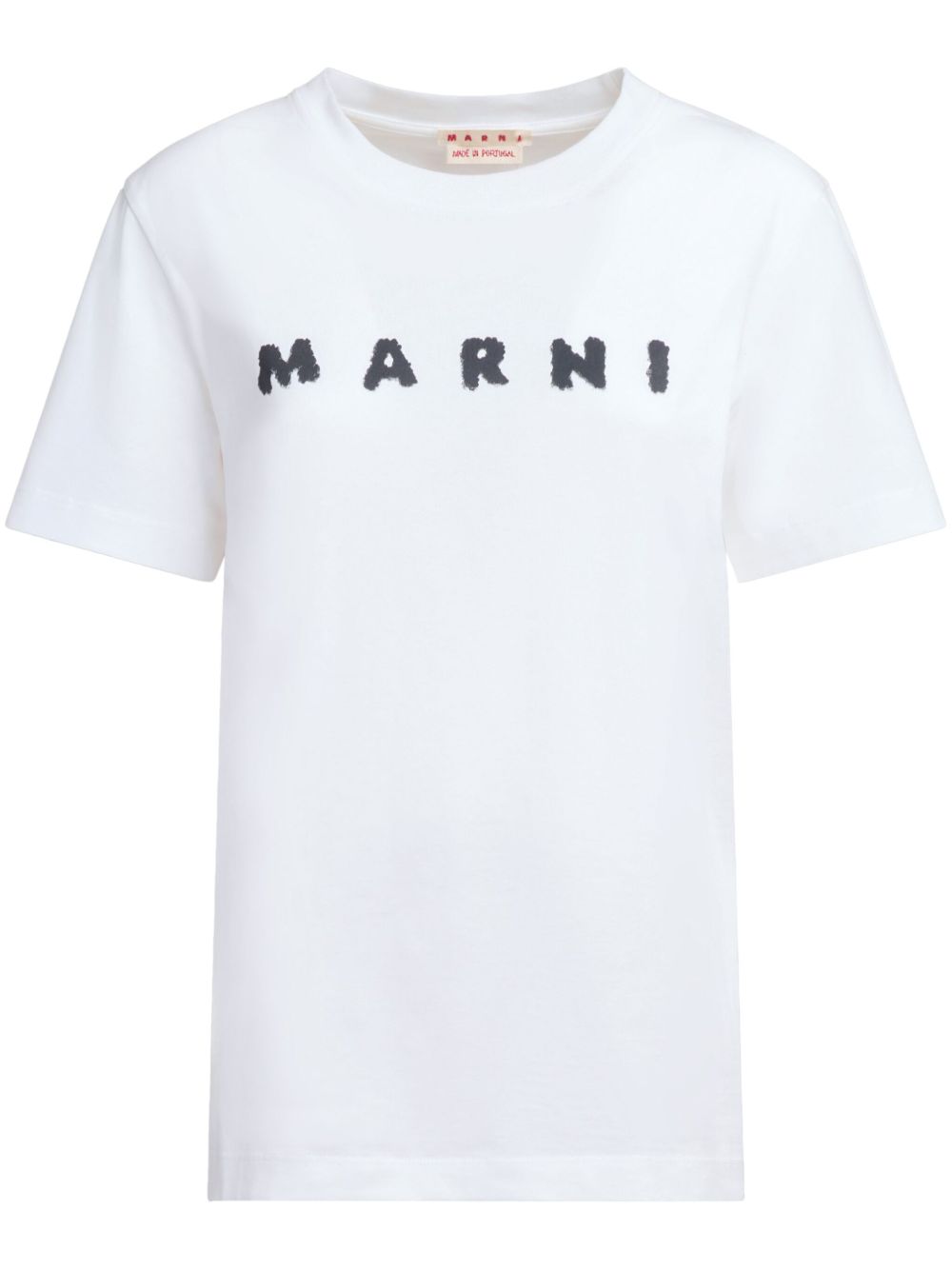 Marni logo印花T恤 - 白色