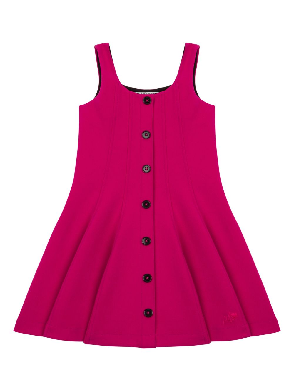Philosophy Di Lorenzo Serafini Kids 排扣连衣裙 - 粉色