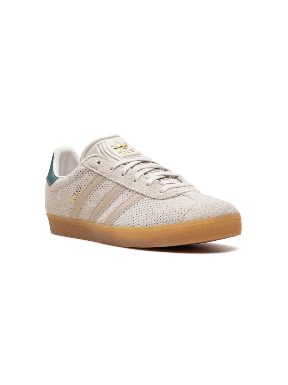 adidas Kids Gazelle Wonder Beige/Green 运动鞋 - 中性色