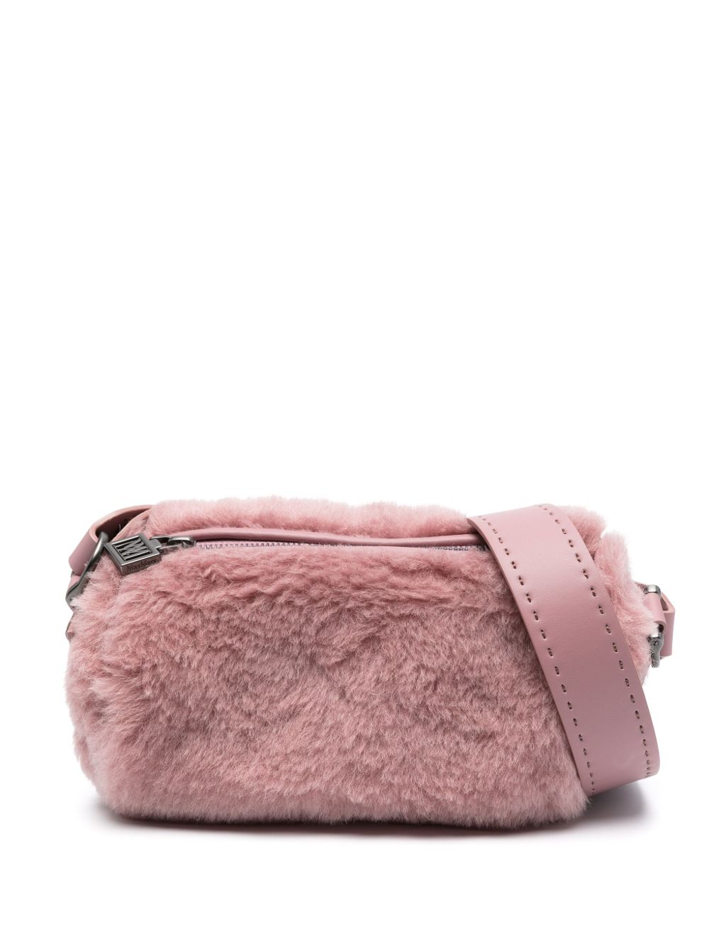 Max Mara Teddyrolls 小号单肩包 - 粉色