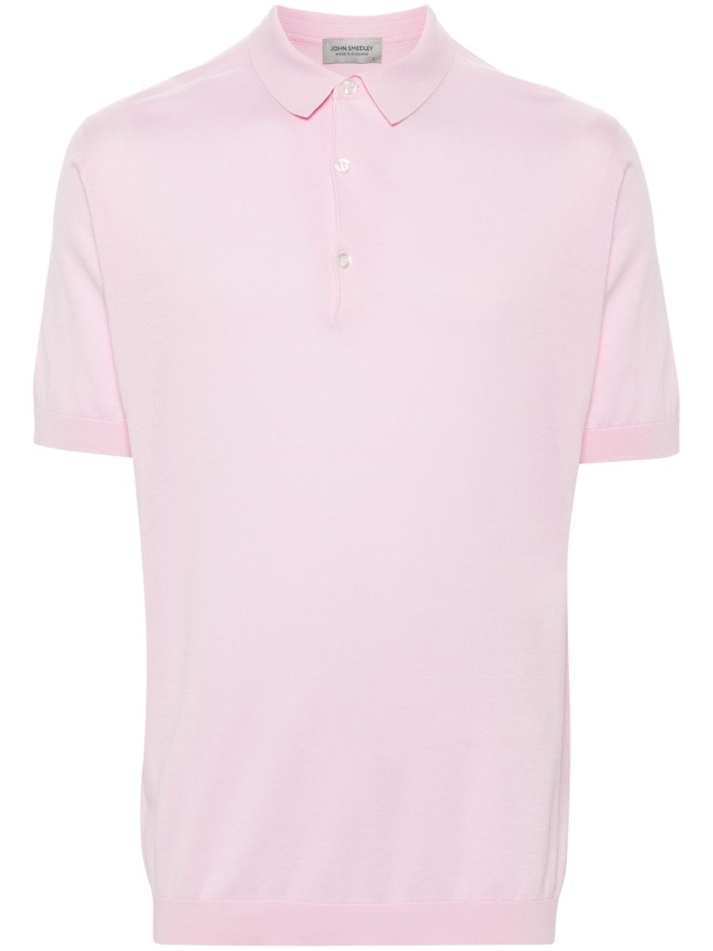 John Smedley Adrian 棉polo衫 - 粉色
