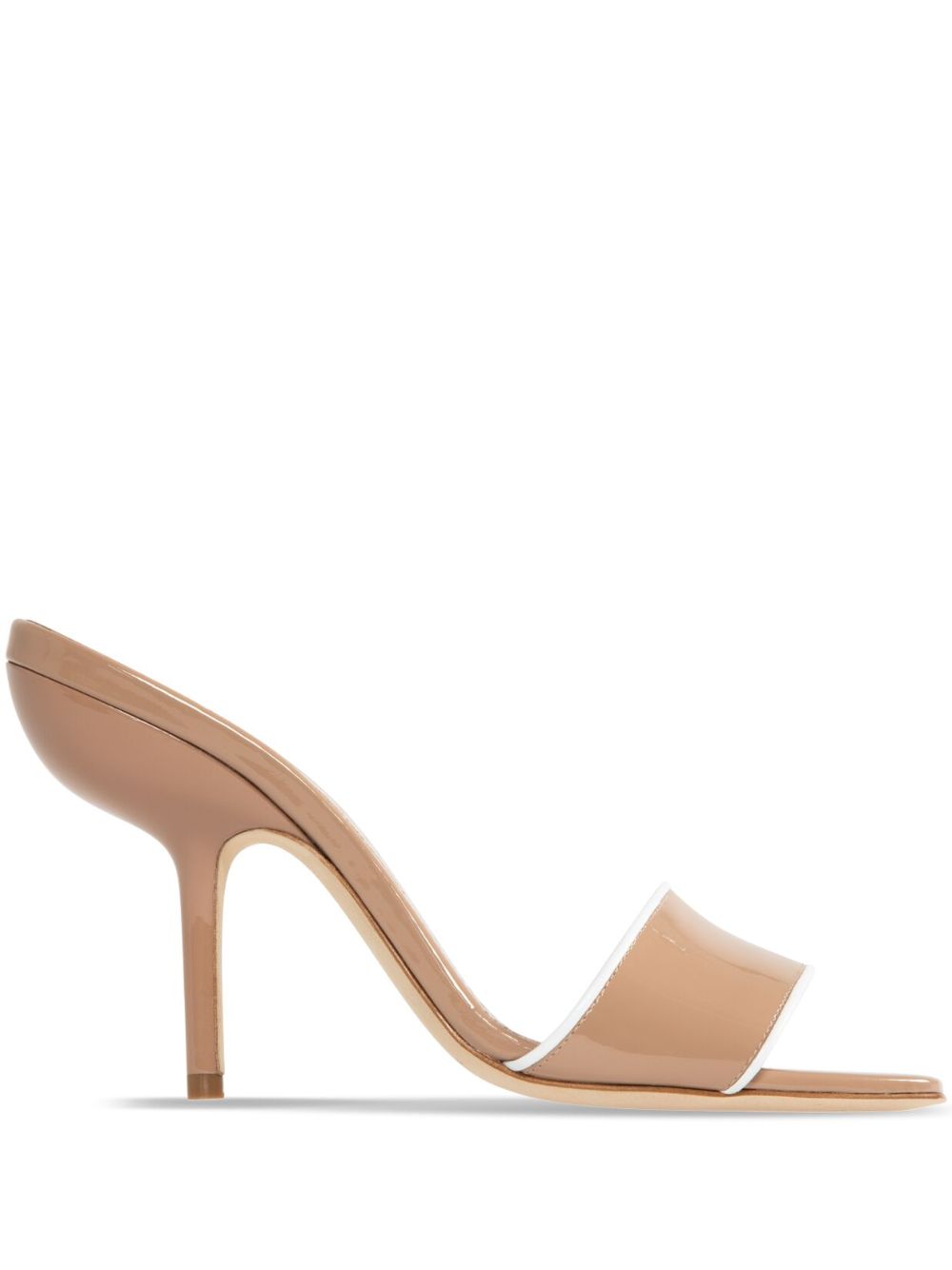 Manolo Blahnik Helamu 高跟穆勒鞋（10.5厘米） - 中性色