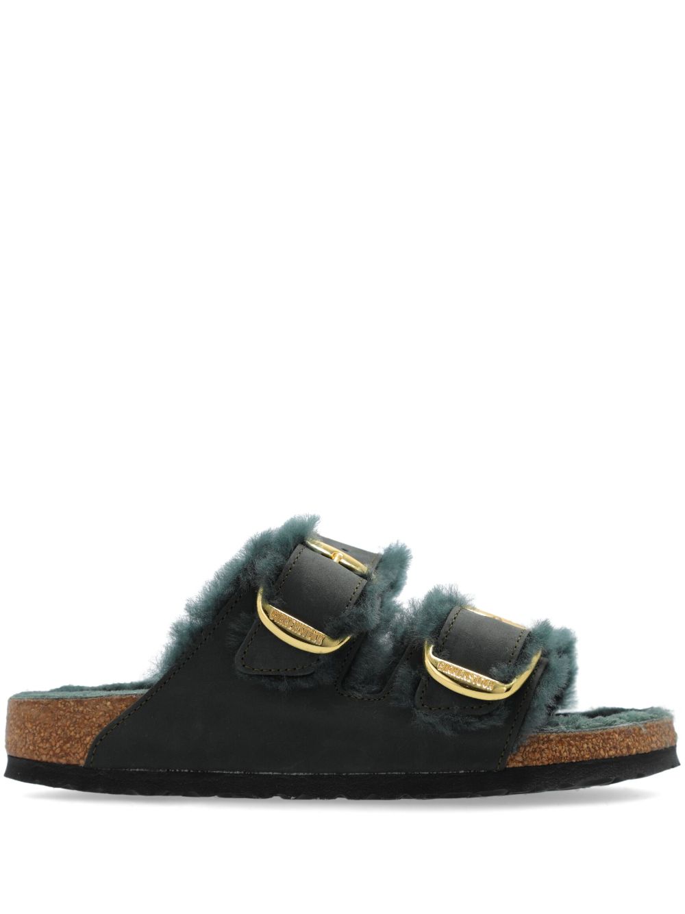 Birkenstock Arizona Big Buckle 凉鞋 - 绿色