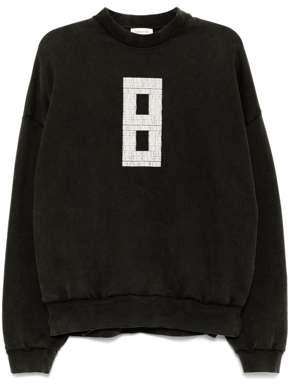 Fear Of God 8 印花卫衣 - 黑色