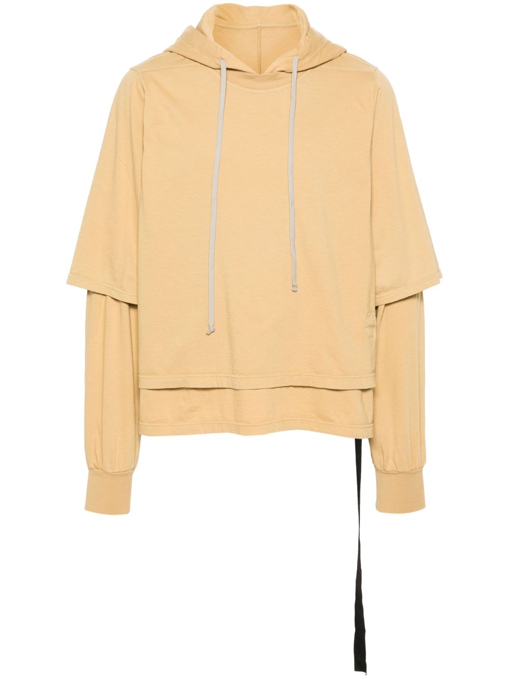 Rick Owens DRKSHDW Hustler 棉连帽衫 - 黄色
