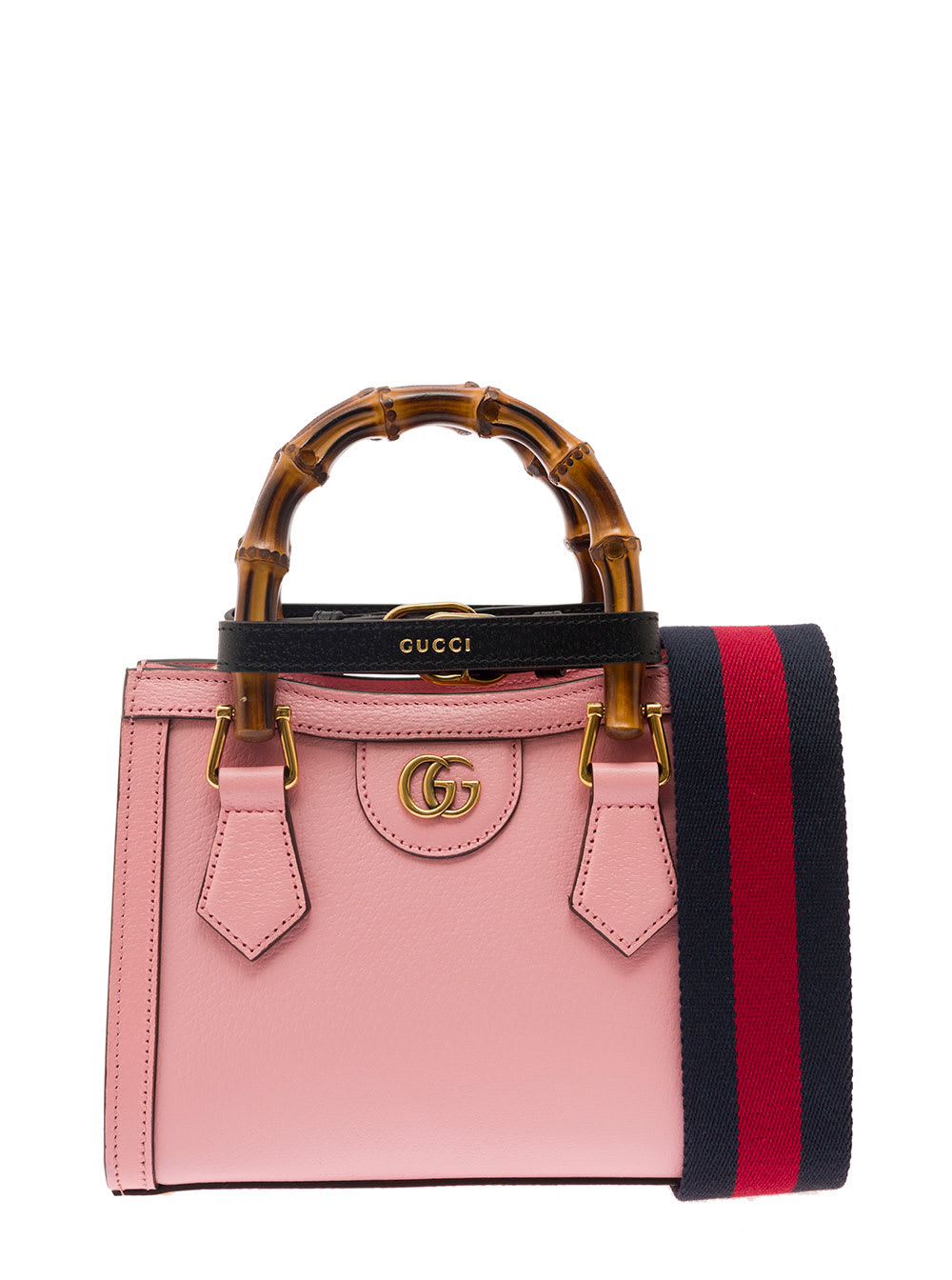 Gucci戴安娜迷你托特包