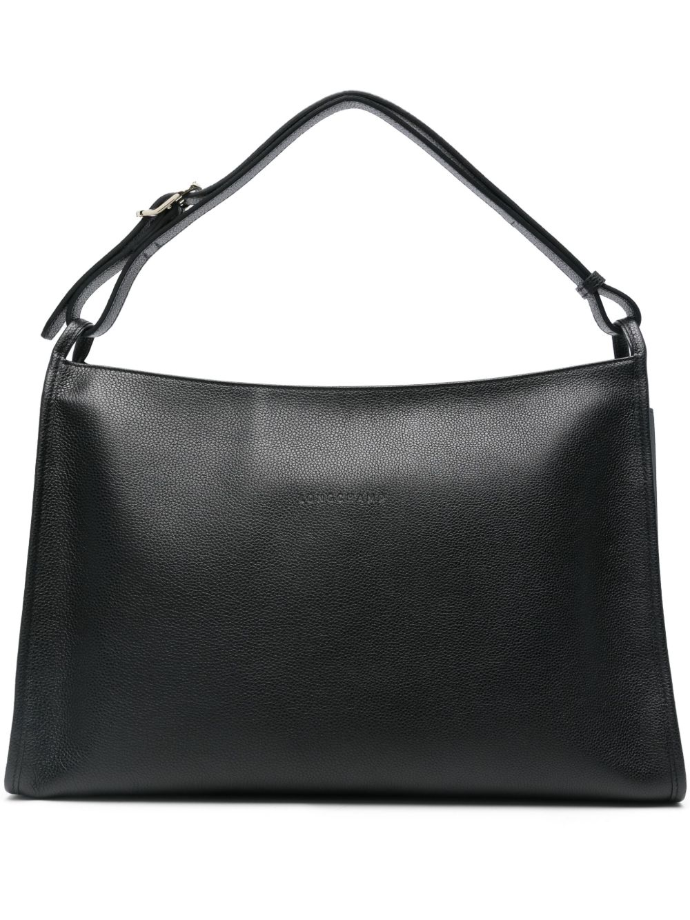 Longchamp Le Foulonné XL 单肩包 - 黑色