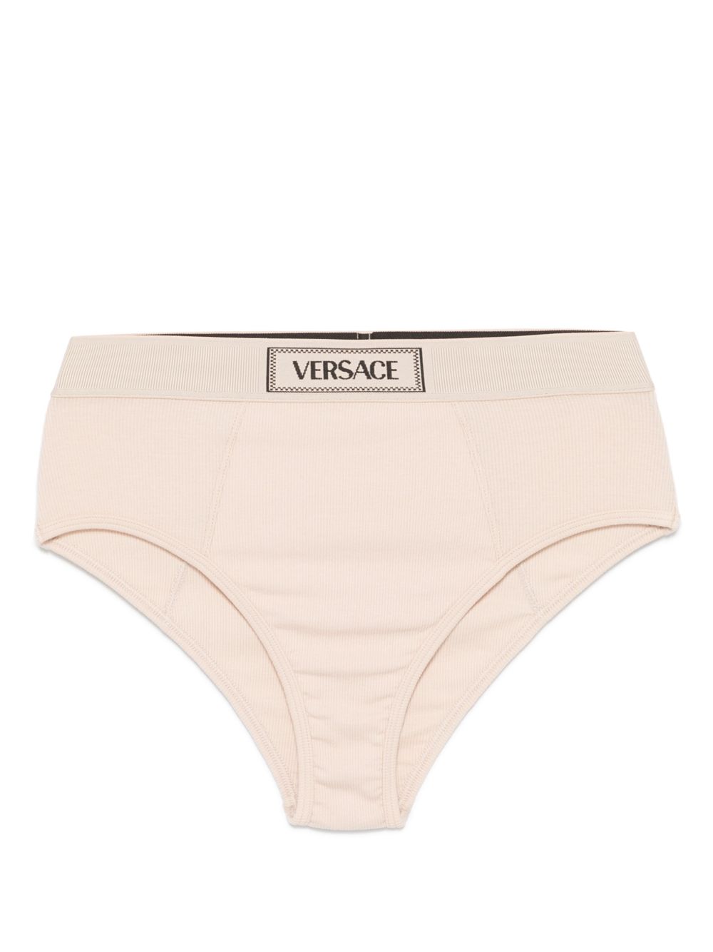 Versace logo腰边三角内裤 - 中性色