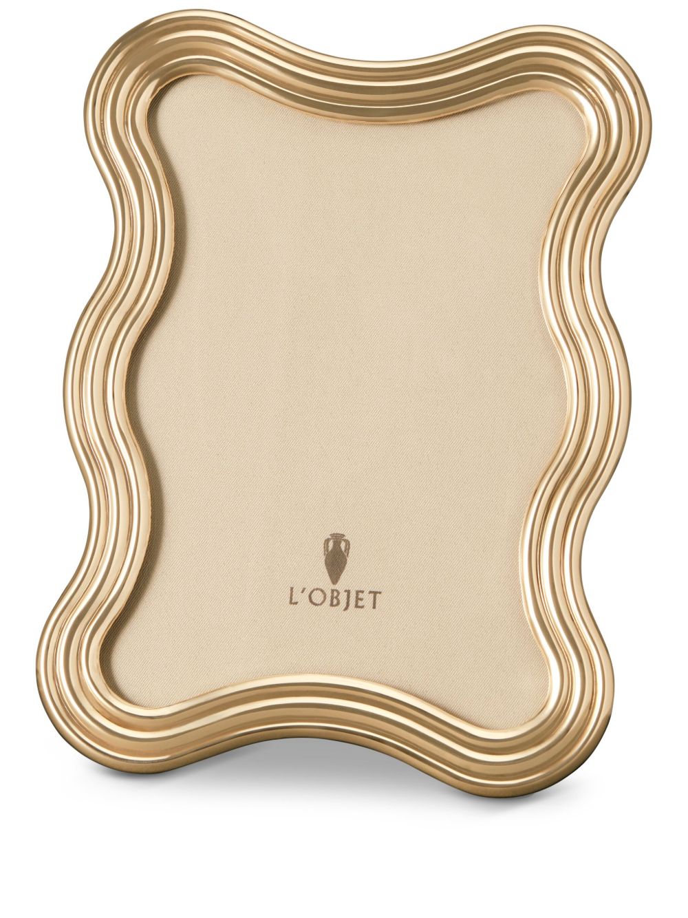 L'Objet Ripple 相框（13厘米 x 18厘米） - 金色
