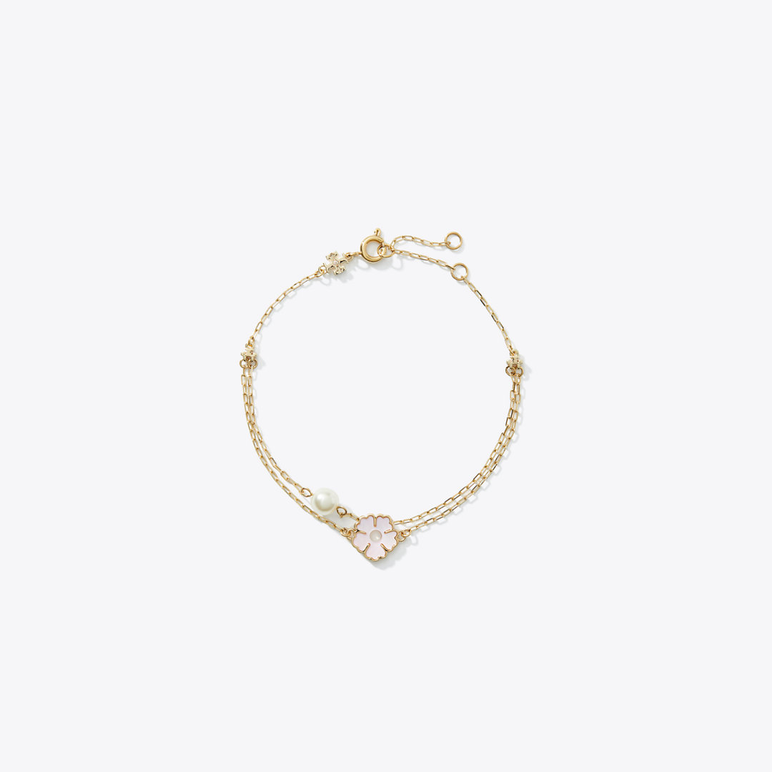 Tory Burch Kira Clover Bracelet