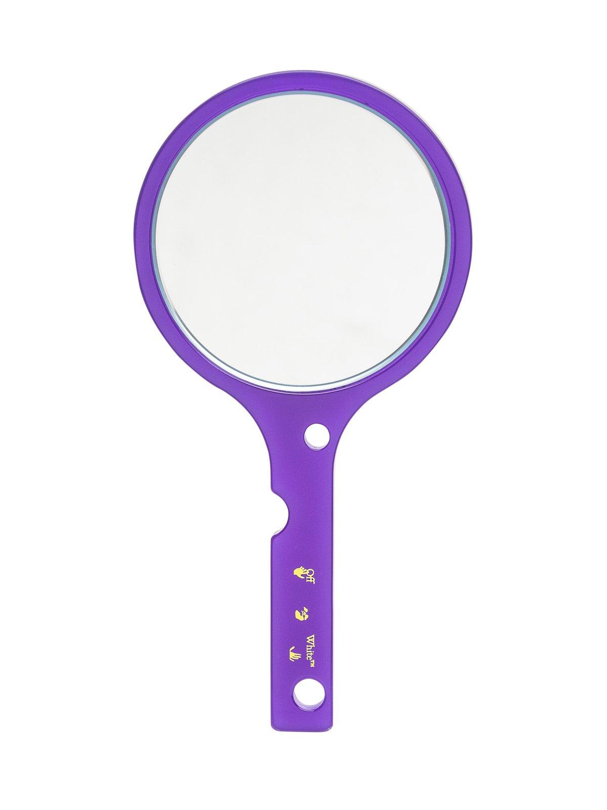 Off-White Logo Printed Hand Mirror