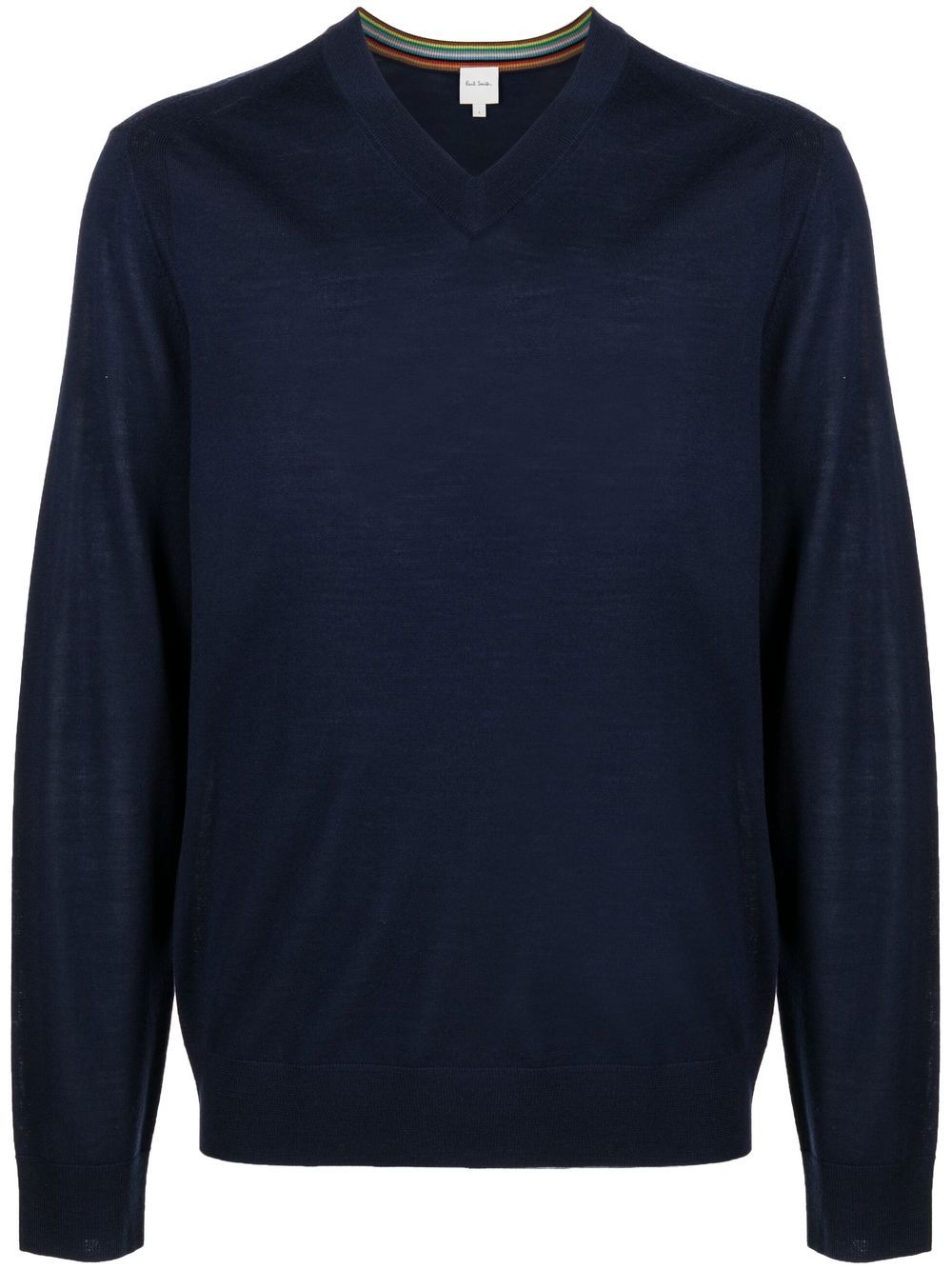 Paul Smith V领针织毛衣 - 蓝色