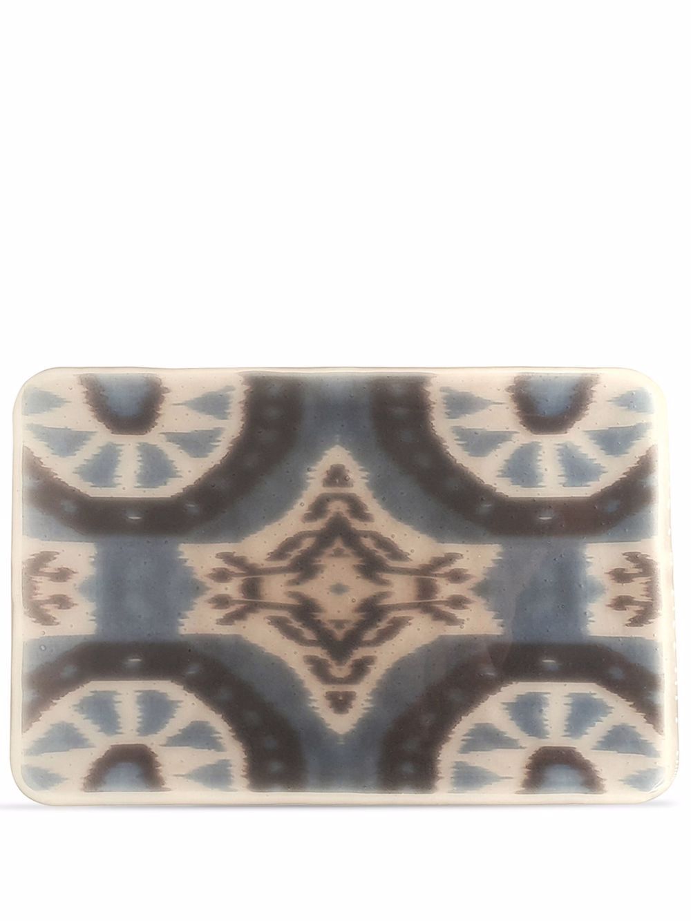 Les-Ottomans Ikat 托盘 - 彩色
