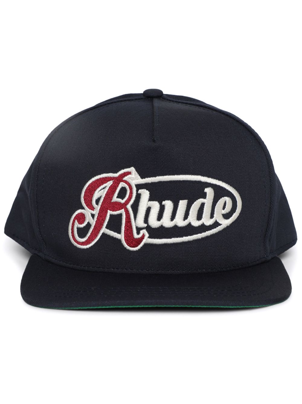 RHUDE Scrip 刺绣棒球帽 - 蓝色