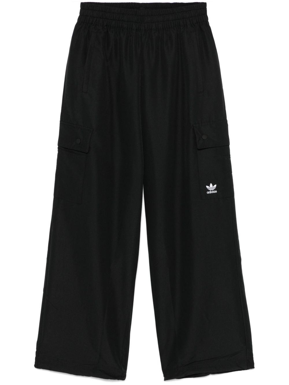 adidas 抽绳工装裤 - 黑色