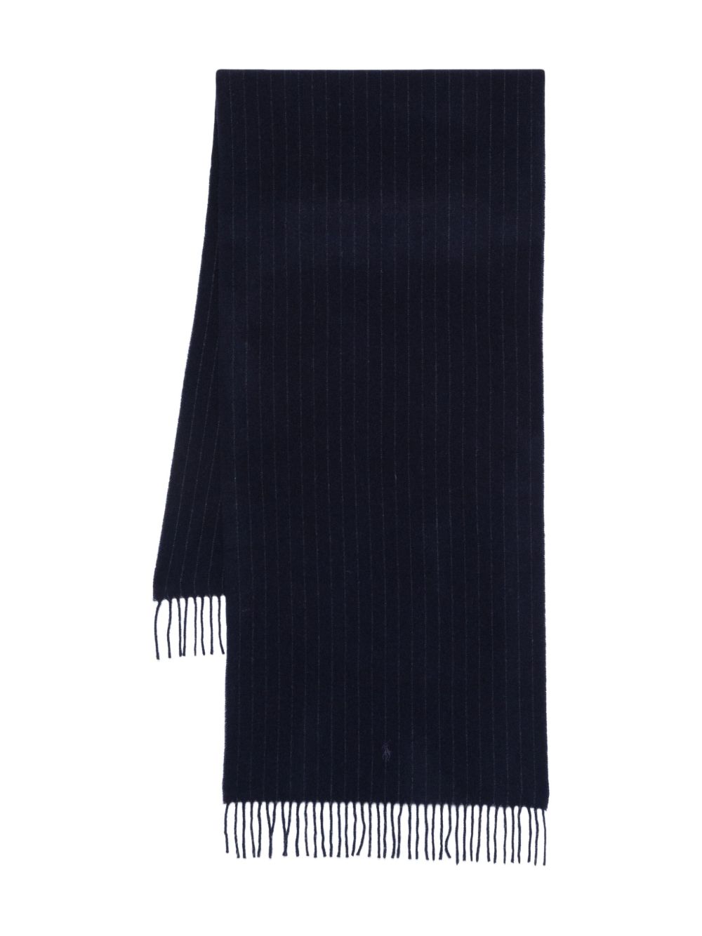 Polo Ralph Lauren 细条纹围巾 - 蓝色