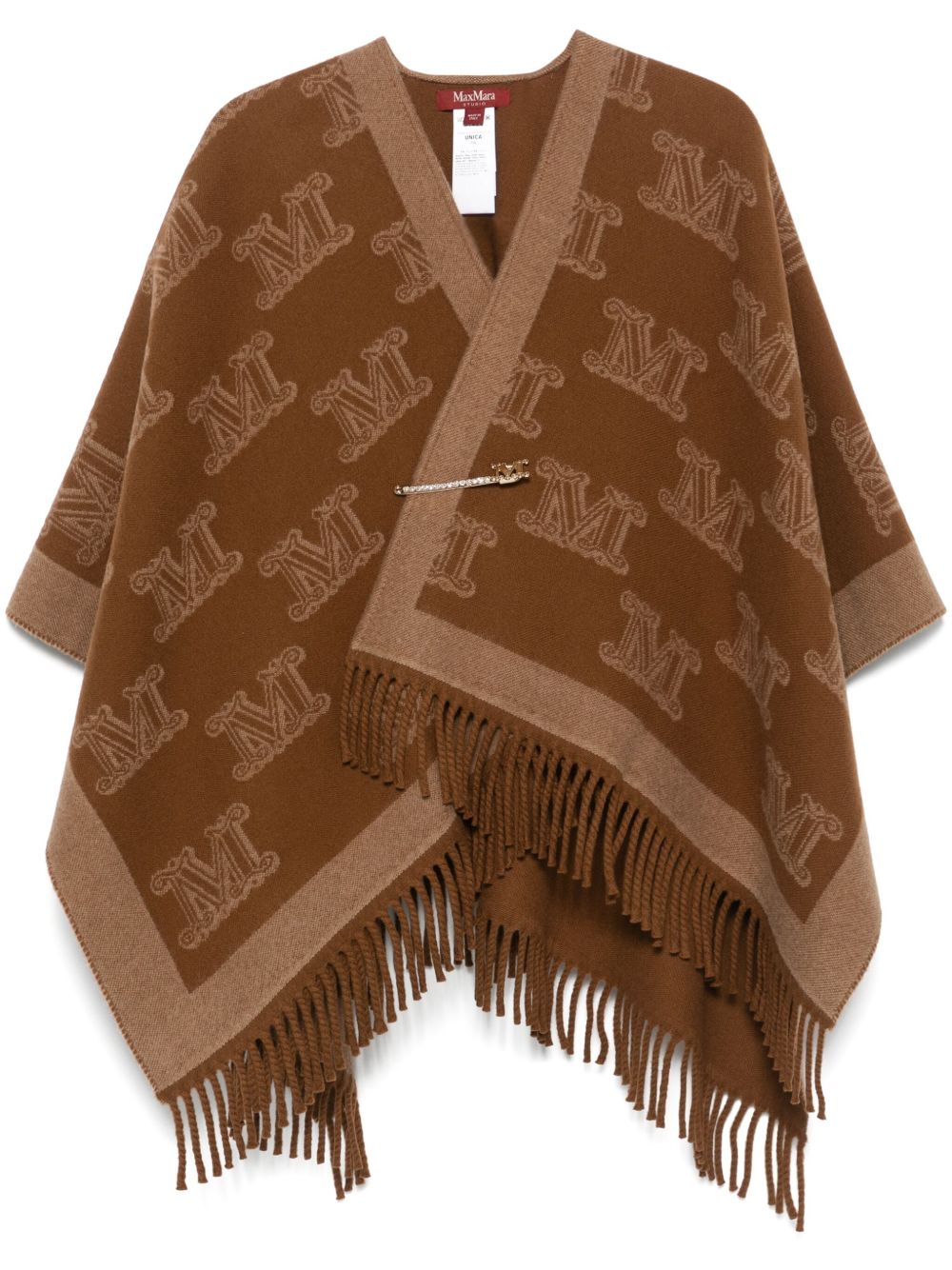 Max Mara Frinestd 围巾 - 褐色