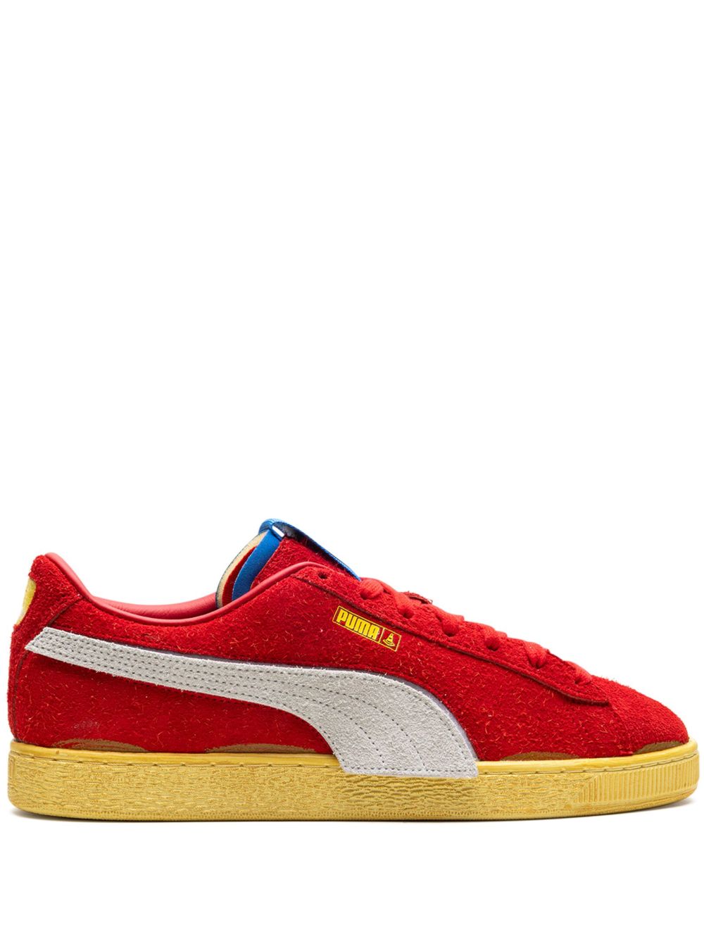 PUMA x Joshua Vides x Ferrari 绒面皮运动鞋 - 红色