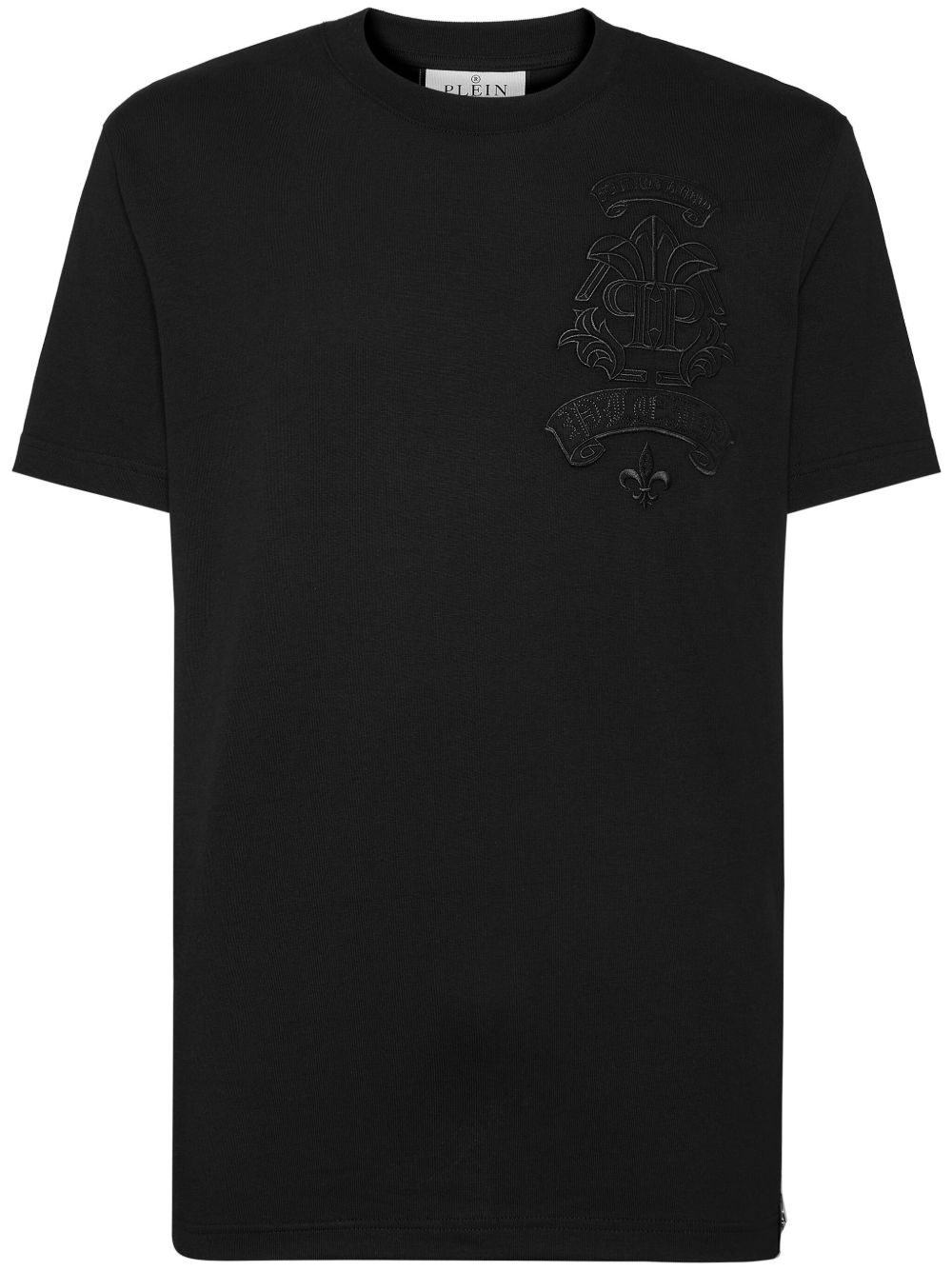 Philipp Plein SS Gothic Plein T恤 - 黑色