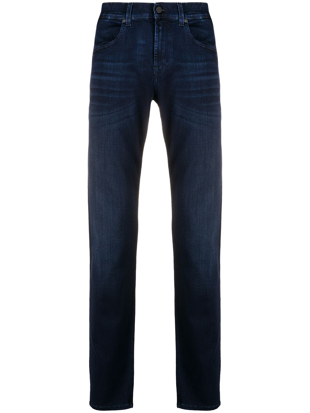 7 For All Mankind Slimmy Tapered Luxe Performance 牛仔裤 - 蓝色