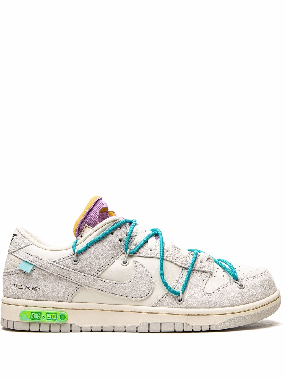 Nike X Off-White "x Off-White Dunk Low ""Lot 36"" 板鞋" - 中性色