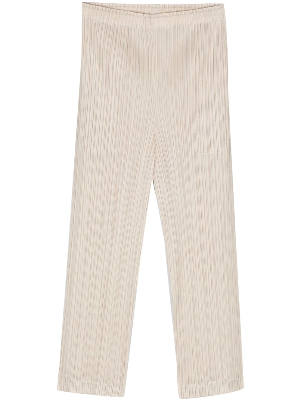 Pleats Please Issey Miyake Thicker Bounds 1 细褶长裤 - 中性色