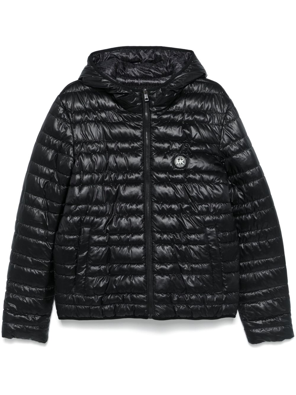 Michael Kors 双面蓬松夹克 - 黑色
