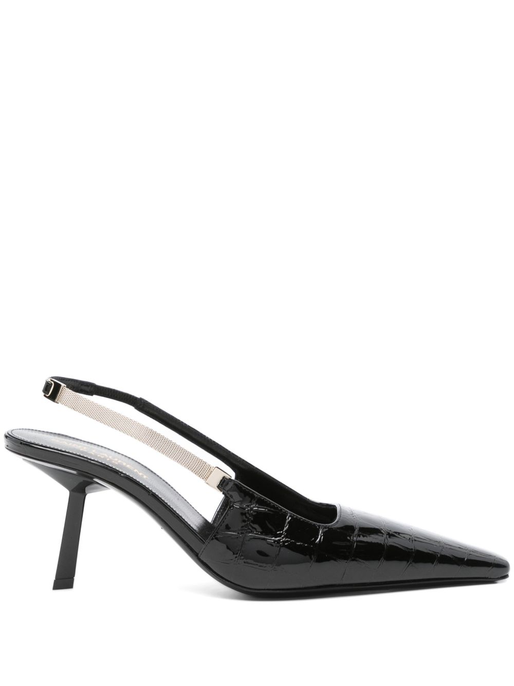 Saint Laurent Blake 高跟鞋（7.5厘米） - 黑色