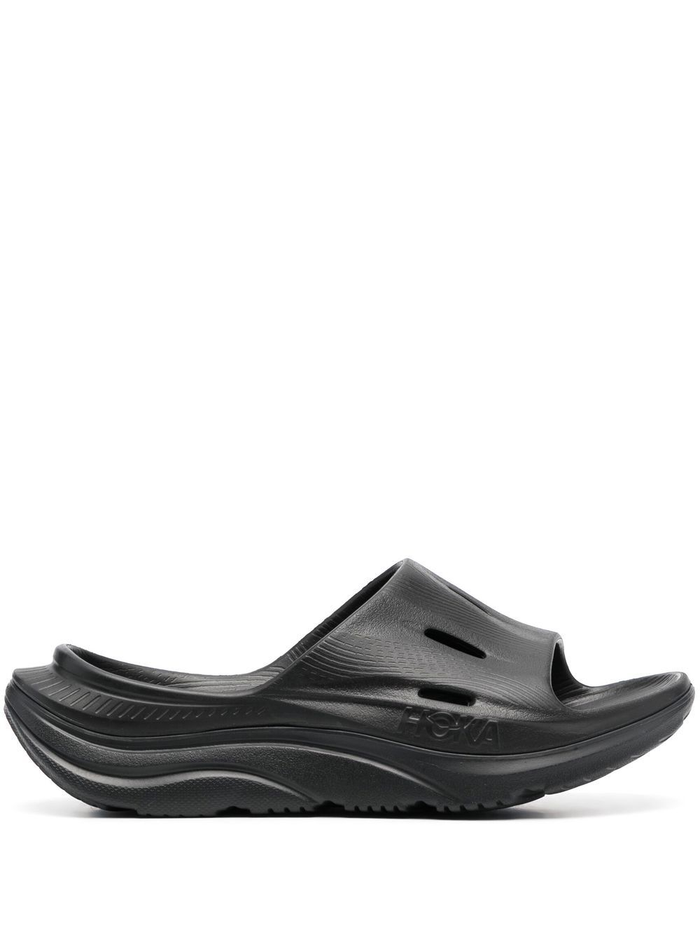 HOKA Ora Recovery 拖鞋 - 黑色