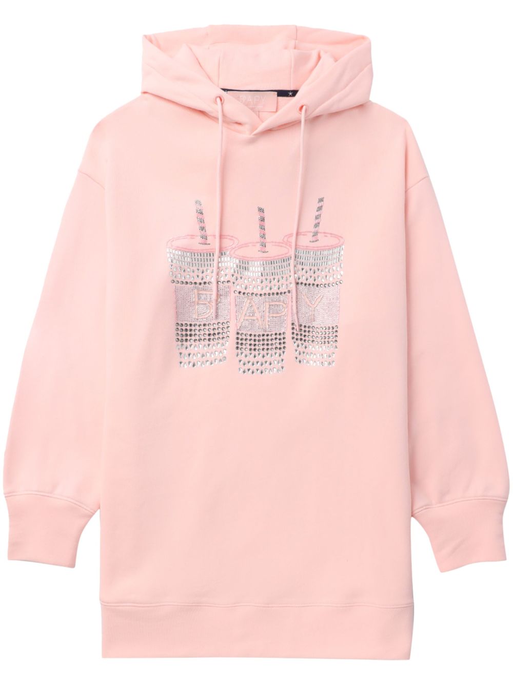BAPY BY *A BATHING APE® 珠饰连帽衫 - 粉色