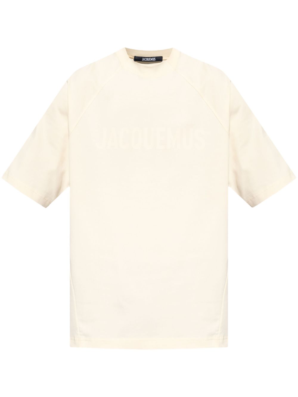 Jacquemus logo印花棉T恤 - 中性色