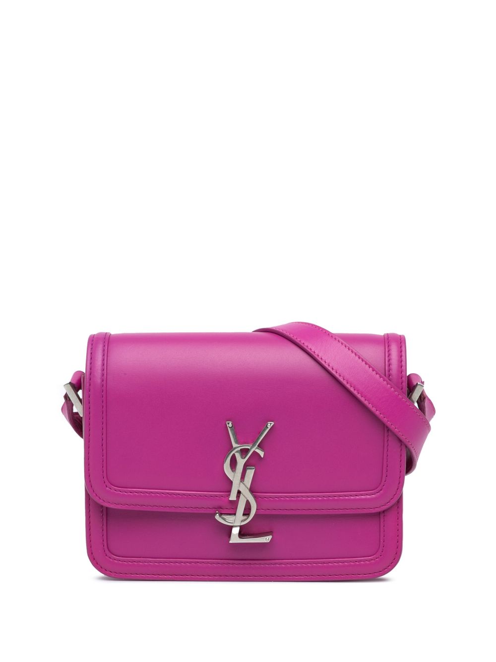 Saint Laurent Pre-Owned Solferino Satchel In Box 小号斜挎包（2020年典藏款） - 紫色