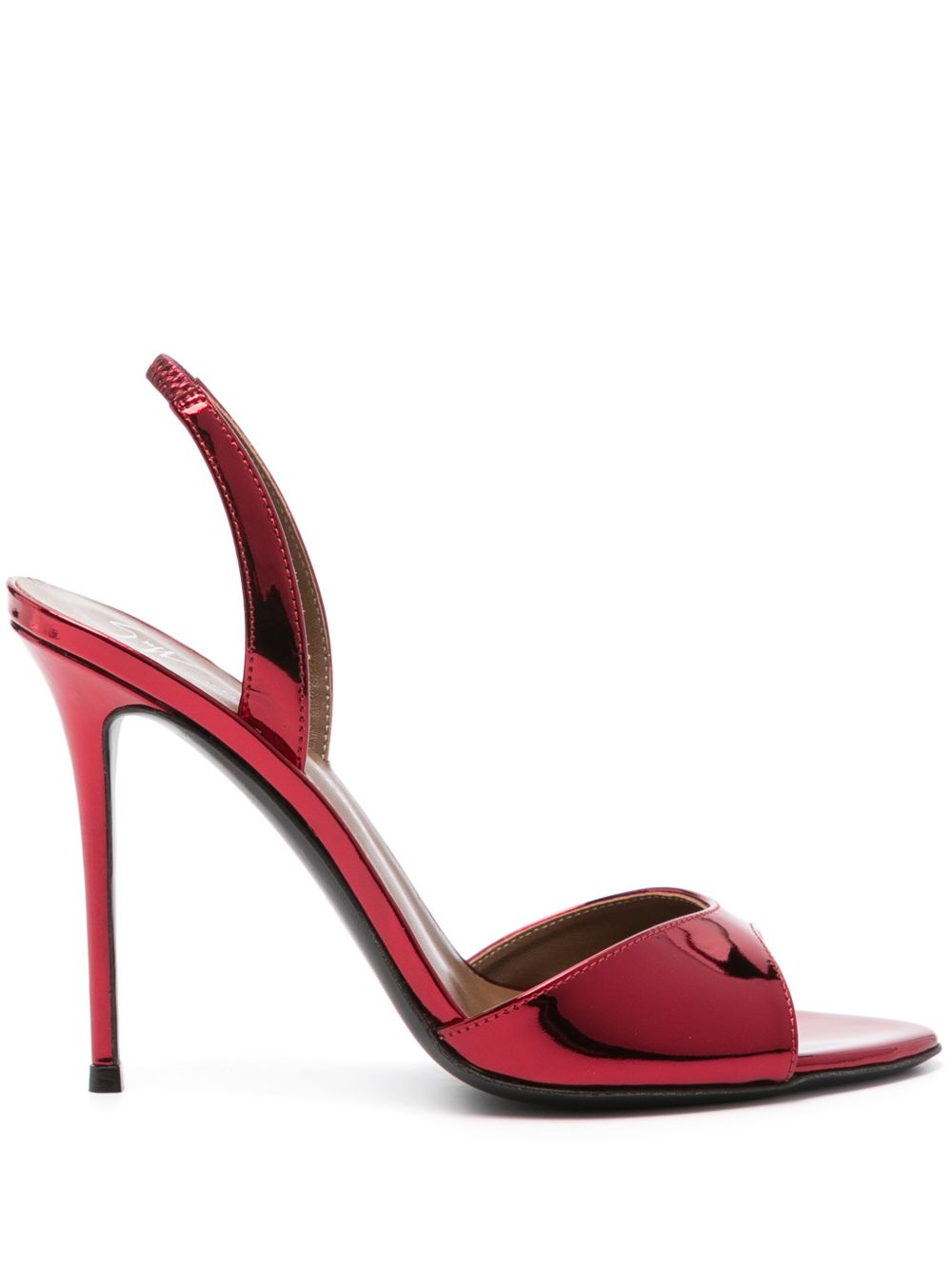 Giuseppe Zanotti Lilibeth 高跟凉鞋（9厘米） - 红色