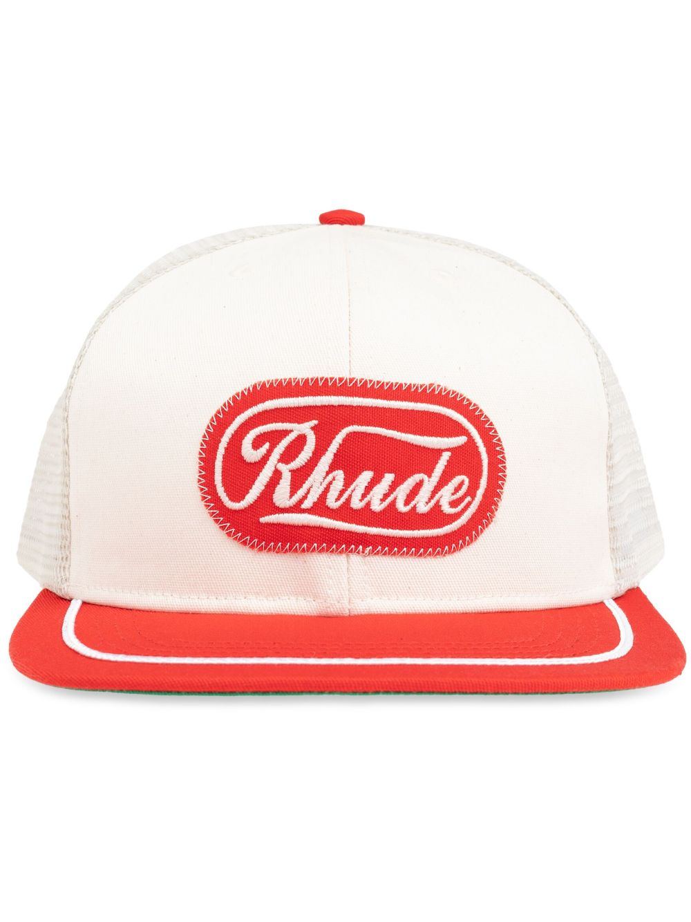 RHUDE logo贴花卡车司机帽 - 白色