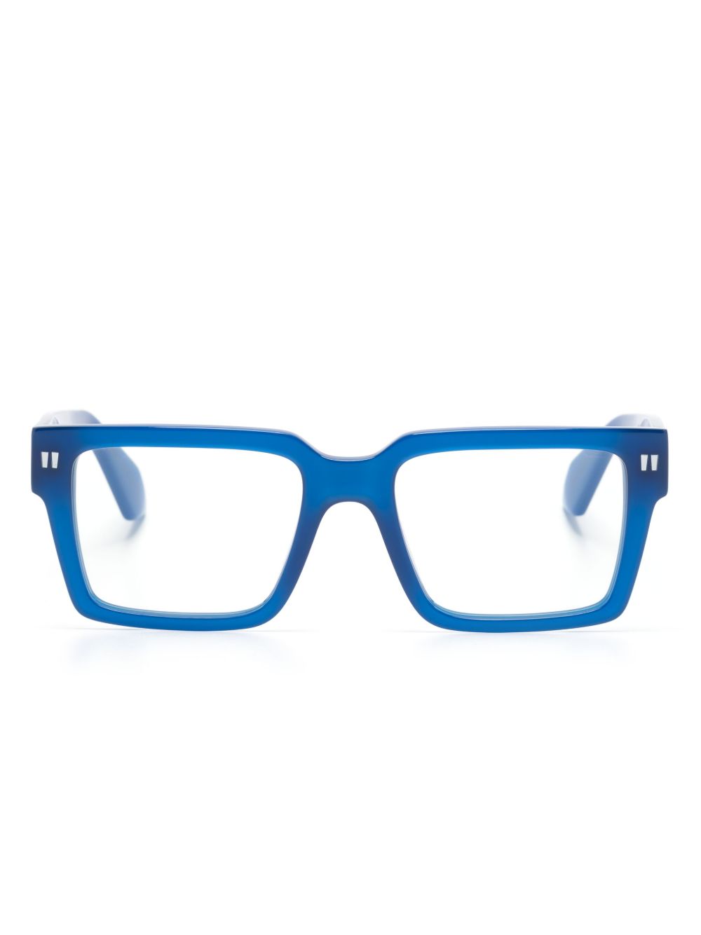 Off-White Eyewear 方框眼镜 - 蓝色